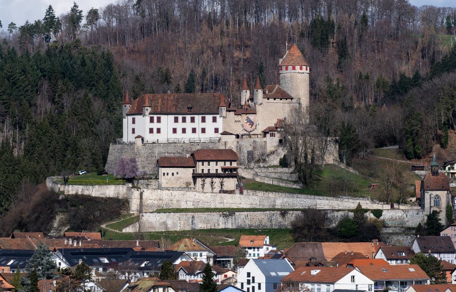 Lucens Castle, Lucens, Switzerland